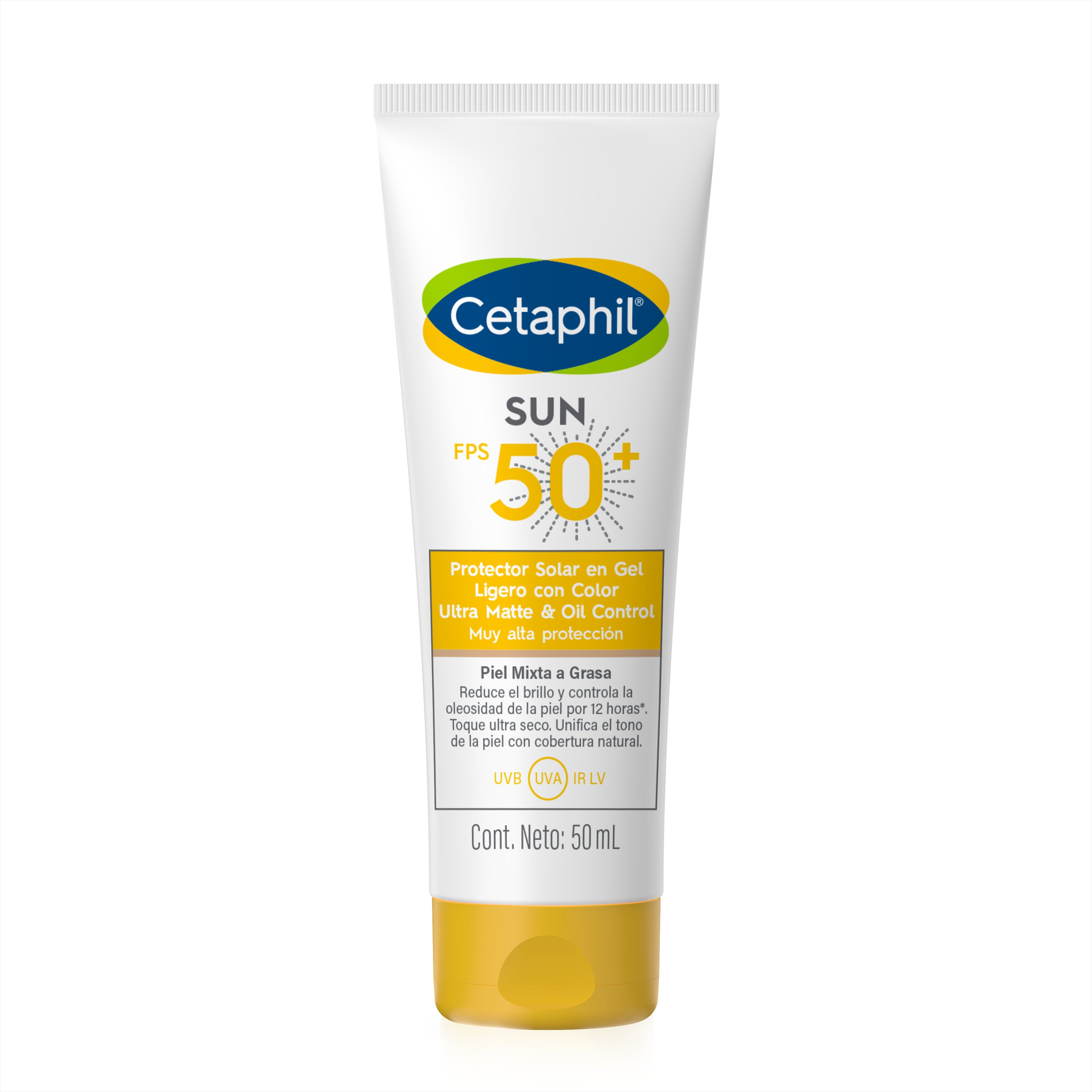SUN OIL CONTROL CON Y SIN COLOR FPS 50+ 50ML